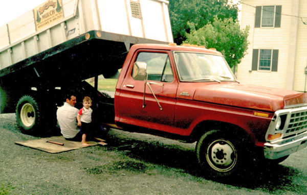 Old Martin Landscape Delivery Truck