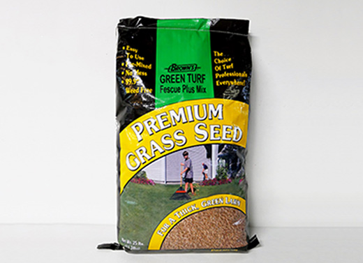 Bag of Green Turf Fescue Plus Mix Grass Seed